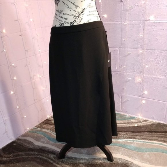 Dkny Dresses & Skirts - NWT DKNY Midi Skirt with wrap details